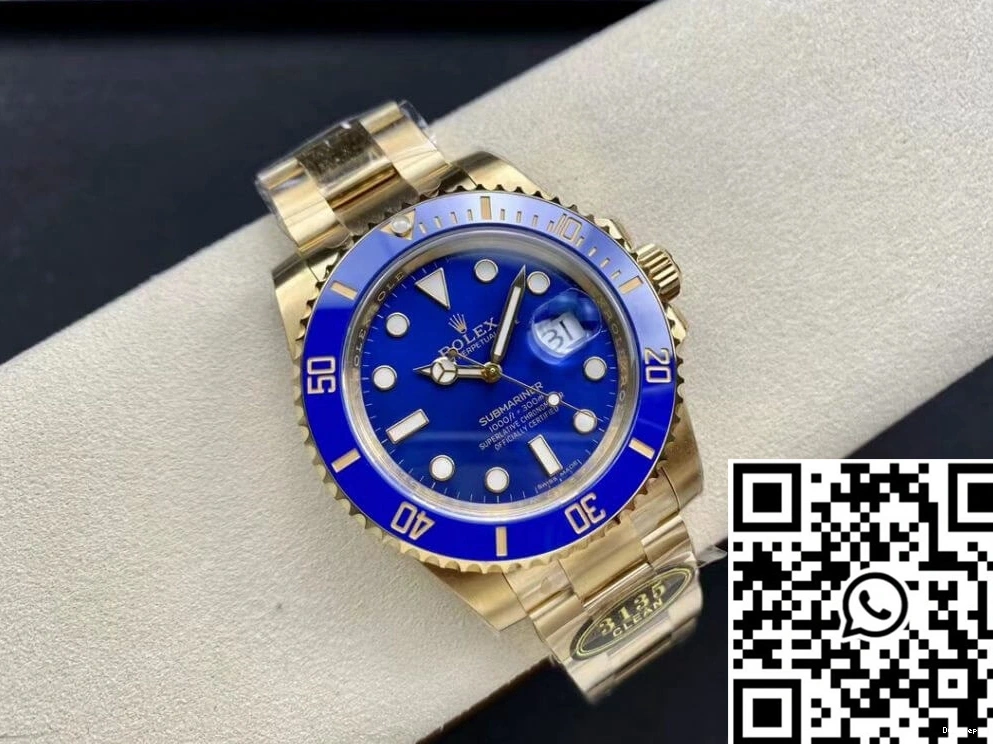ComfortFit 1213 Bezel M116618LB-0003 Rolex Submariner Clean Factory Blue 0816